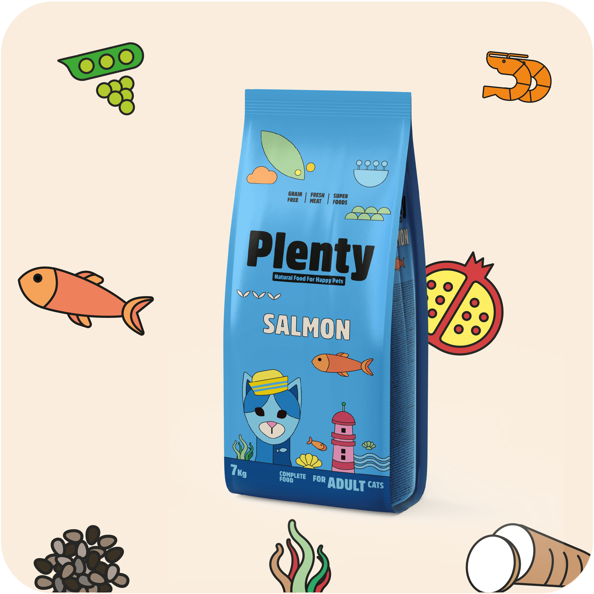 SALMÓN FRESCO GATO ADULTO