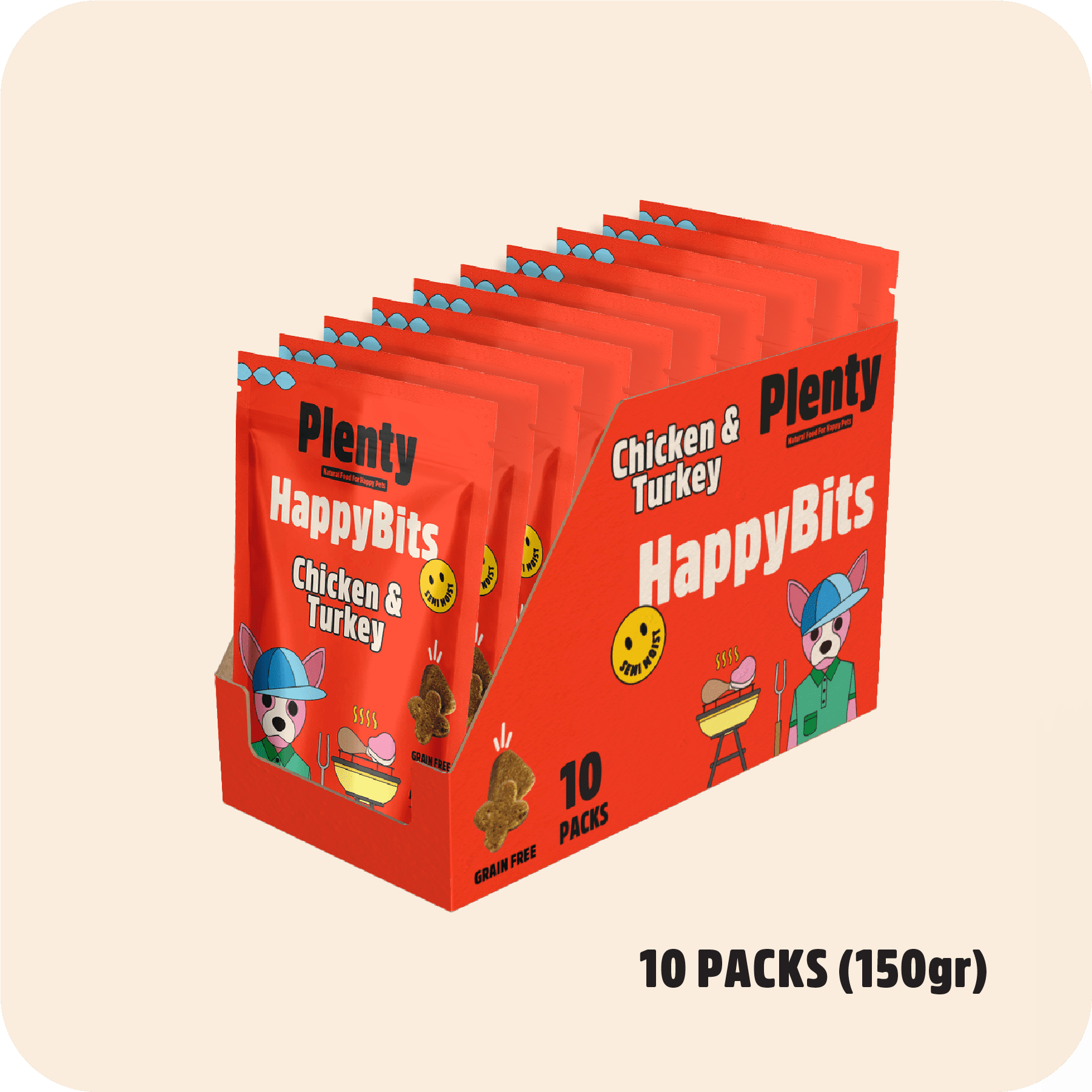 POLLO Y PAVO – BOCADITOS PARA PERROS