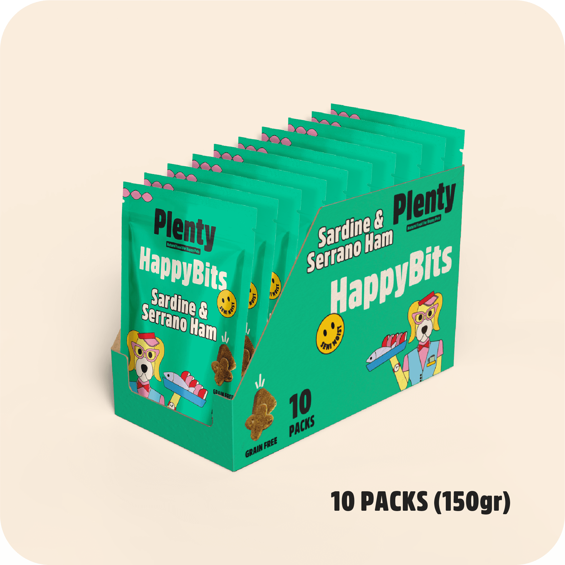 SARDINA Y JAMÓN SERRANO – BOCADITOS PARA PERROS